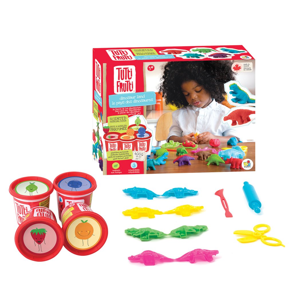 Tutti Frutti Plasticina - Terra dos Dinossauros