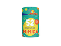 Embalagem do jogo "THE HAPPY GANG - 52 Desafios de Mímica", mostrando a caixa colorida com o logótipo e um ícone de um boneco a fazer mímica.