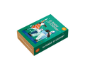 Conjunto completo do jogo "Eu Penso, Eu Escolho": 34 cartas ilustradas coloridas e o livro de apoio sobre tomada de decisão, da marca The Happy Gang.
