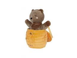 Kaloo Fantoche surpresa Ted Bear