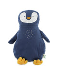 Peluche Trixie Pinguim de 38cm, feito de algodão orgânico certificado GOTS, ideal para abraços.