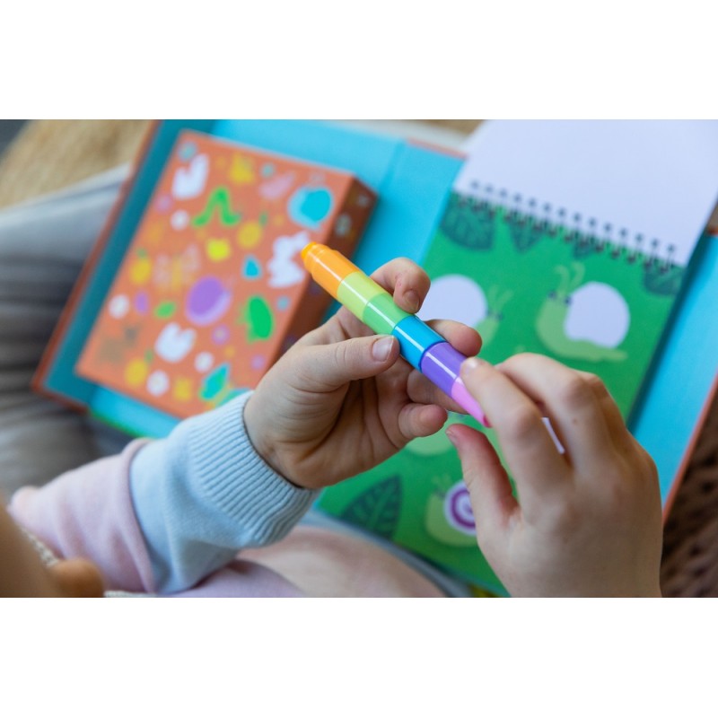 Tiger Tribe Garden Crayon Set