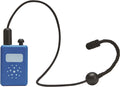 Walkie-talkie azul de madeira com auscultador, para o conjunto de agente secreto PlanToys.