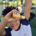 Rótulo do KidPower KidScents com o logótipo Young Living e o nome do produto, destacando a mistura para crianças.